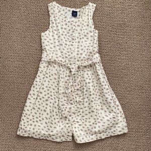 NWT Adorable GAP Kids Girls Giraffe Print Dress Size Small 6-7